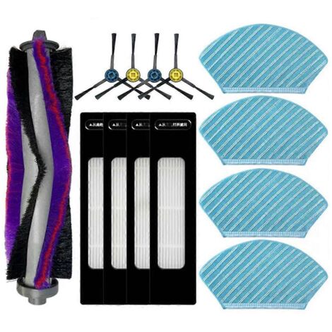 Accessoires pour balai à franges M7 avec brosse latérale et filtre HEPA (voir illustration) (1/5)