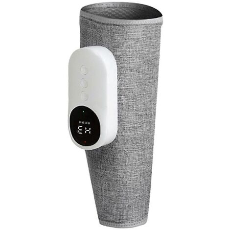 Appareil de massage électrique chauffant pour les jambes, sans fil, pour mollets, gris (1/5)