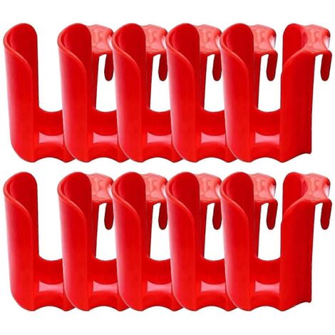 Porte-biscuits rouge, tasse, étagère à biscuits réutilisable, rangement suspendu pour biscuits, rouge (1/5)