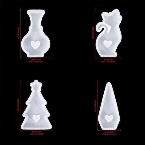 Bougies de Pâques en forme d'animaux, moule en silicone, aromathérapie, décorations à faire soi-même (BAs illustrées) (1/5)