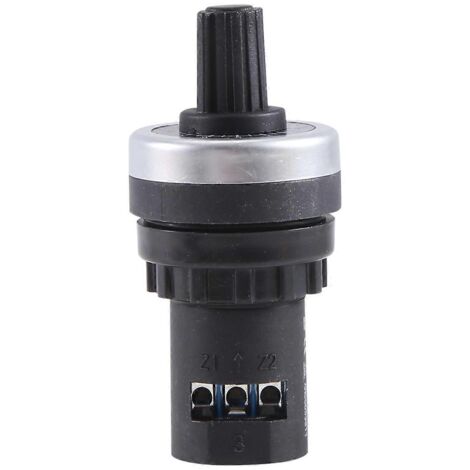 Potentiomètre 10K 22mm Régulateur VSD VFD noir (1/5)