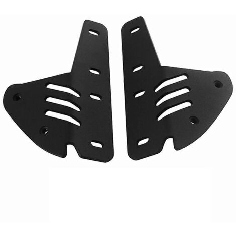 Accessoires moto Rétroviseurs Support avant Noir (1/5)