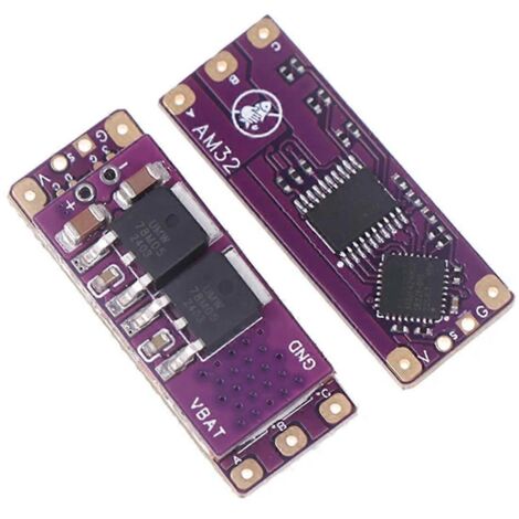 Contrôleur de vitesse électronique (ESC) 2-4S 32 bits AM32 version améliorée, régulateur de vitesse haute puissance, BAs illustrés (1/5)