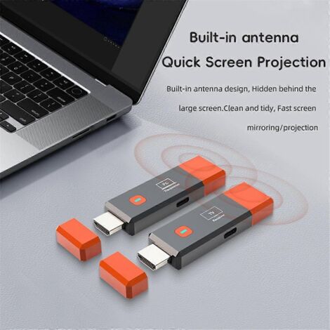 Émetteur et récepteur sans fil HD pour appareil photo, ordinateur portable et PC vers téléviseurs (voir illustration) (1/5)