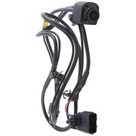 Caméra de calandre avant de voiture, moniteur de vision panoramique, moniteur 3D noir (1/5)