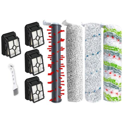 Pour aspirateur sans fil Crosswave - Pièces détachées : brosse rotative et filtre (voir illustration) (1/5)