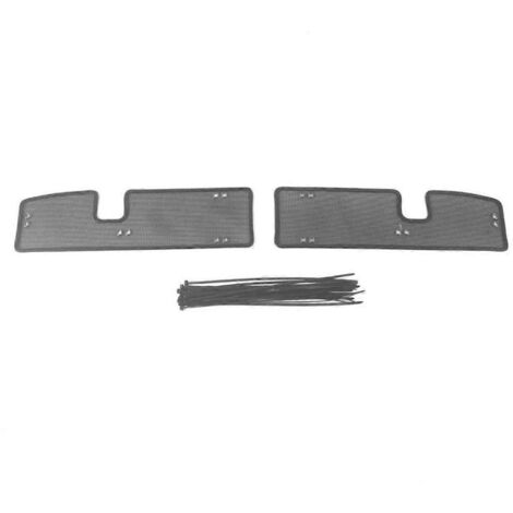 Grille de calandre avant de voiture, grille anti-insectes, protection pour condenseur de radiateur, noir (1/5)