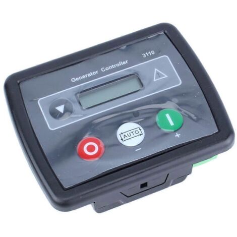 Panneau de commande de démarrage automatique (ATS) pour groupe électrogène diesel LXC706 (noir) (1/5)