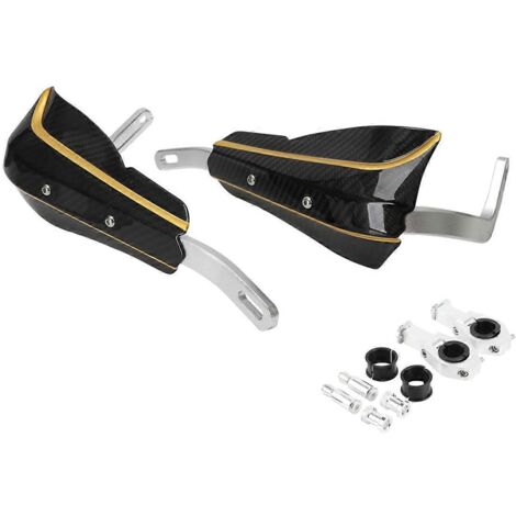 Protège-mains universels en fibre de carbone pour moto (voir photo) (1/5)
