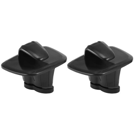 Lot de 2 crochets de toit intérieurs en ABS noir pour V90 S90 XC40 XC60 (1/5)