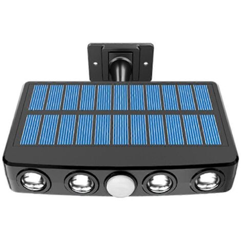 Lampes solaires d'extérieur avec détecteur de mouvement pour jardin, fonctionne avec des piles AA (voir photo). (1/5)