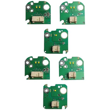 Lot de 6 puces LED vertes pour phares de voiture (DRL) compatibles avec F30, F31 et F35 (1/5)