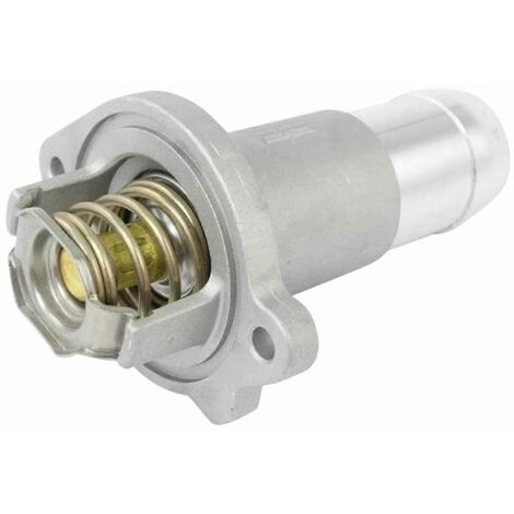 Boîtier de thermostat de liquide de refroidissement moteur automobile argenté (1/5)
