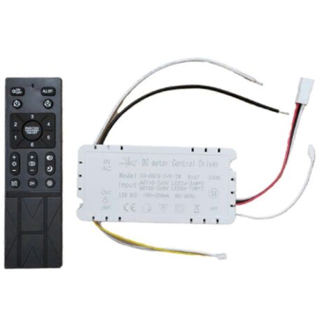 Accessoires pour ventilateur de plafond Télécommande pour ventilateur de plafond Bricolage 6 vitesses Comme illustré (1/5)