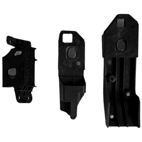 Kit de réparation de phares de voiture avec support fixe et vis noire (1/5)