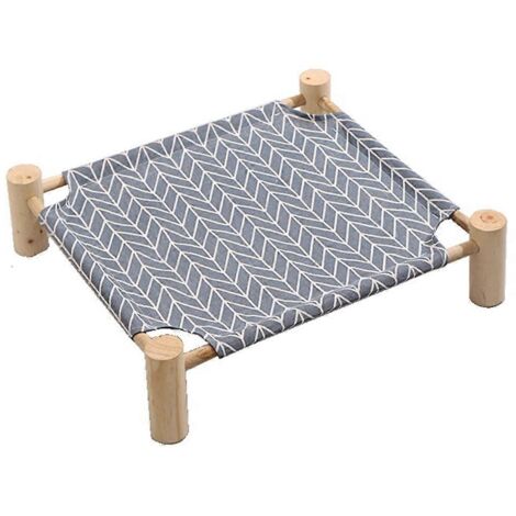 Hamac pour chat et chien, hamac pour chat surélevé et rafraîchissant, bleu (1/5)