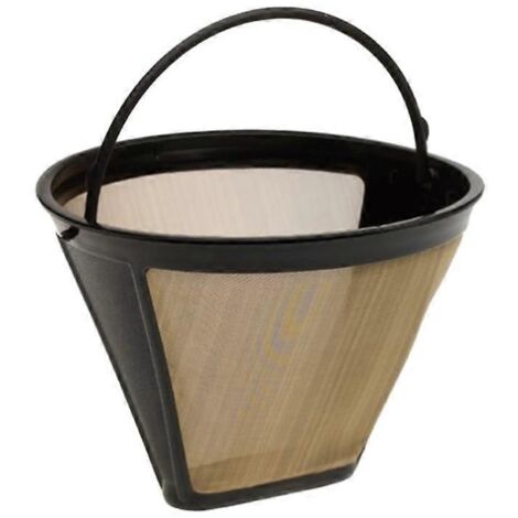 Filtre à café conique réutilisable de rechange, remplace le filtre noir (1/5)