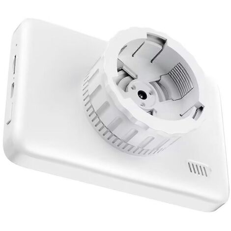 Microscope amélioré V15 Wifi HD avec caméra oculaire électronique et écran 5 pouces (blanc)