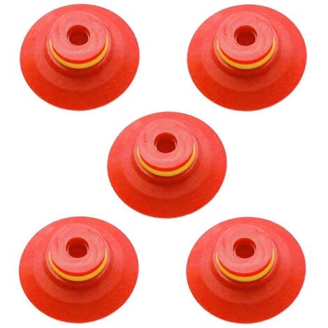 Ventouse plate industrielle à nervures, lot de 5 pièces F30As illustrée (1/5)