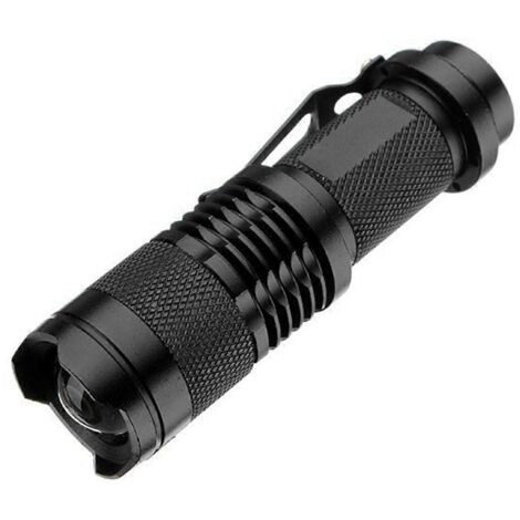 Lampe torche télescopique à mise au point, lampe torche télescopique à zoom, lumière rouge (comme illustré) (1/5)