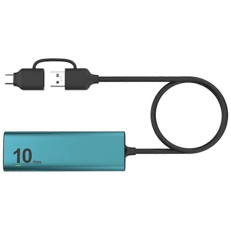 Hub USB-C 10 Gbit/s USB 3.2 Gen 2, adaptateur/répartiteur multifonctionnel (1/5)