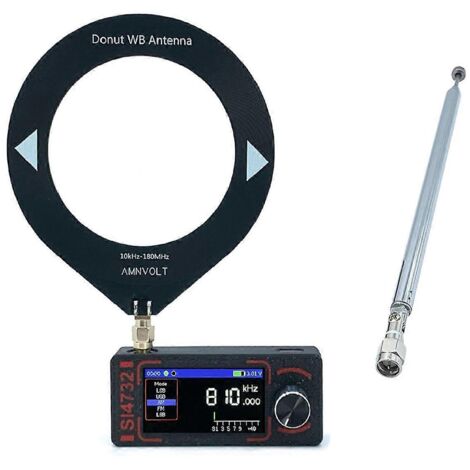Récepteur radio pleine bande Mini SI4732 amélioré, 0,5-108 MHz (1/5)
