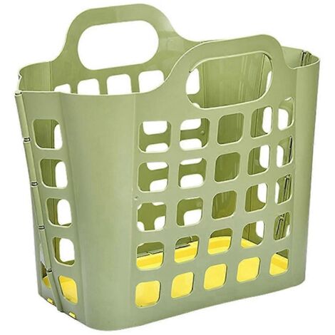 Panier à linge pliable en plastique (1/5)