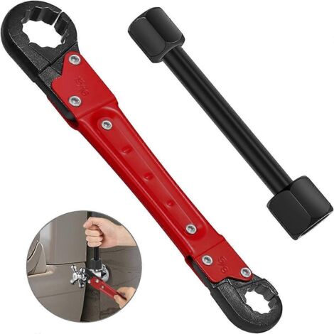 Outils de plomberie, jeu de clés à angle pratique, facilite les travaux de plomberie (1/5)