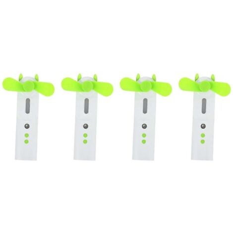 Mini ventilateur USB rechargeable avec brumisateur d'eau - Ventilateur de poche rafraîchissant (1/5)
