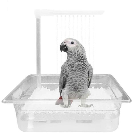 Baignoire perroquet automatique avec douche et prise européenne (1/5)