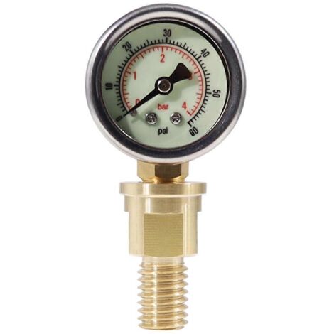 Ensemble de soupape de purge de manomètre à insert en laiton R0357200 (1/5)