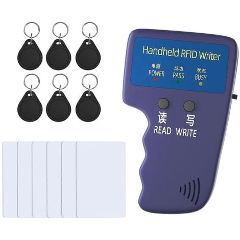 Copieur d'identité RFID 125 kHz - Lecteur/graveur/duplicateur portable (1/5)