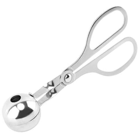 Appareil à boulettes de viande en acier inoxydable pour hamburgers/en-cas, compatible lave-vaisselle. (1/5)