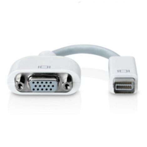 Adaptateur Mini DVI vers VGA - Connecteur Mini DVI vers VGA femelle - Blanc (1/5)