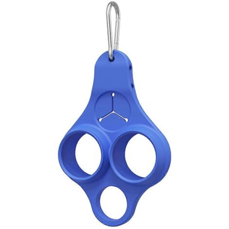 Étui en silicone bleu pour balle de golf (1/5)
