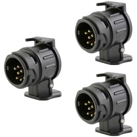 Adaptateur de remorque 13 broches vers 7 broches pour caravane, camion et attelage (1/5)