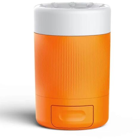 Gobelet de lavage de pattes pour chien - Toilette pour chien - Nettoyage des pattes - Orange (1/5)