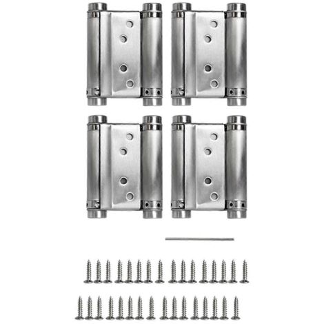 Charnières à ressort à double action de 7,6 cm (3 pouces), charnières de porte à fermeture automatique B (1/5)
