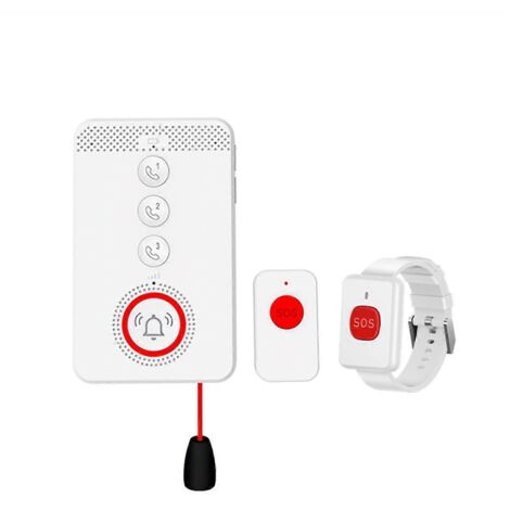 Système d'alarme d'urgence 4G 433 MHz SOS, interphone bidirectionnel, prise européenne (1/5)