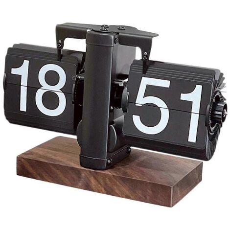 Horloge de bureau à rabat multifonctionnelle décorative vintage (1/5)