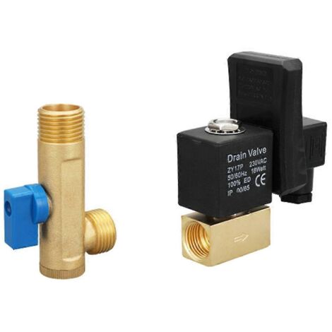 Vanne de vidange électronique pour réservoir de stockage, vanne électromécanique, A (1/5)