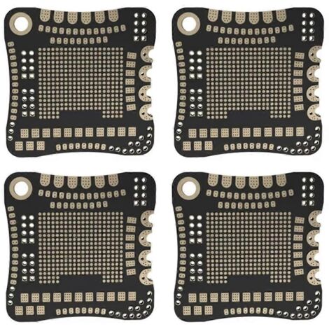 Planche d'exercice de soudure PCB en métal (4 pièces) pour la pratique du soudage (1/5)