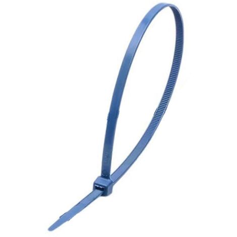 Colliers de serrage détectables par détecteur de métaux (paquet de 100), 100 x 2,5 mm (1/5)