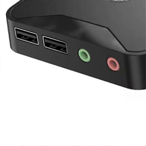 Extension de bouton marche/arrêt pour carte mère d'ordinateur de bureau KG-02 (noir) (1/5)
