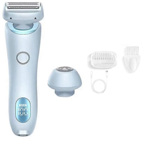 Rasoirs électriques pour femmes 2 en 1 Tondeuse bikini Rasoirs visage (1/5)