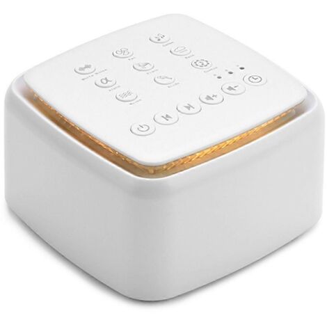 Machine à bruit blanc pour bébés et adultes - 30 sons apaisants - Veilleuse (1/5)