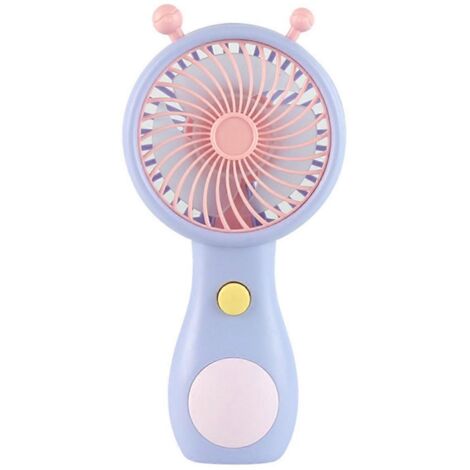 Mini ventilateur de charge portable en forme d'escargot, rechargeable par USB. (1/5)