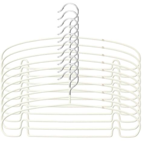 Cintre simple antidérapant pour vêtements, idéal pour la maison ou les dortoirs. Crochet pour vêtements. (1/5)