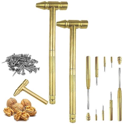 Marteau Willedup, marteau multifonction en cuivre 6 en 1 (1/5)