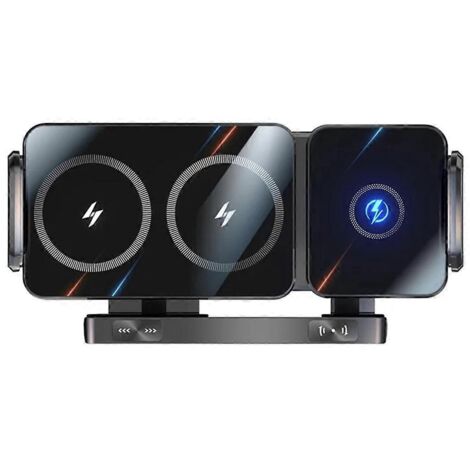 Support de téléphone de voiture avec chargeur rapide sans fil 15 W A (1/5)